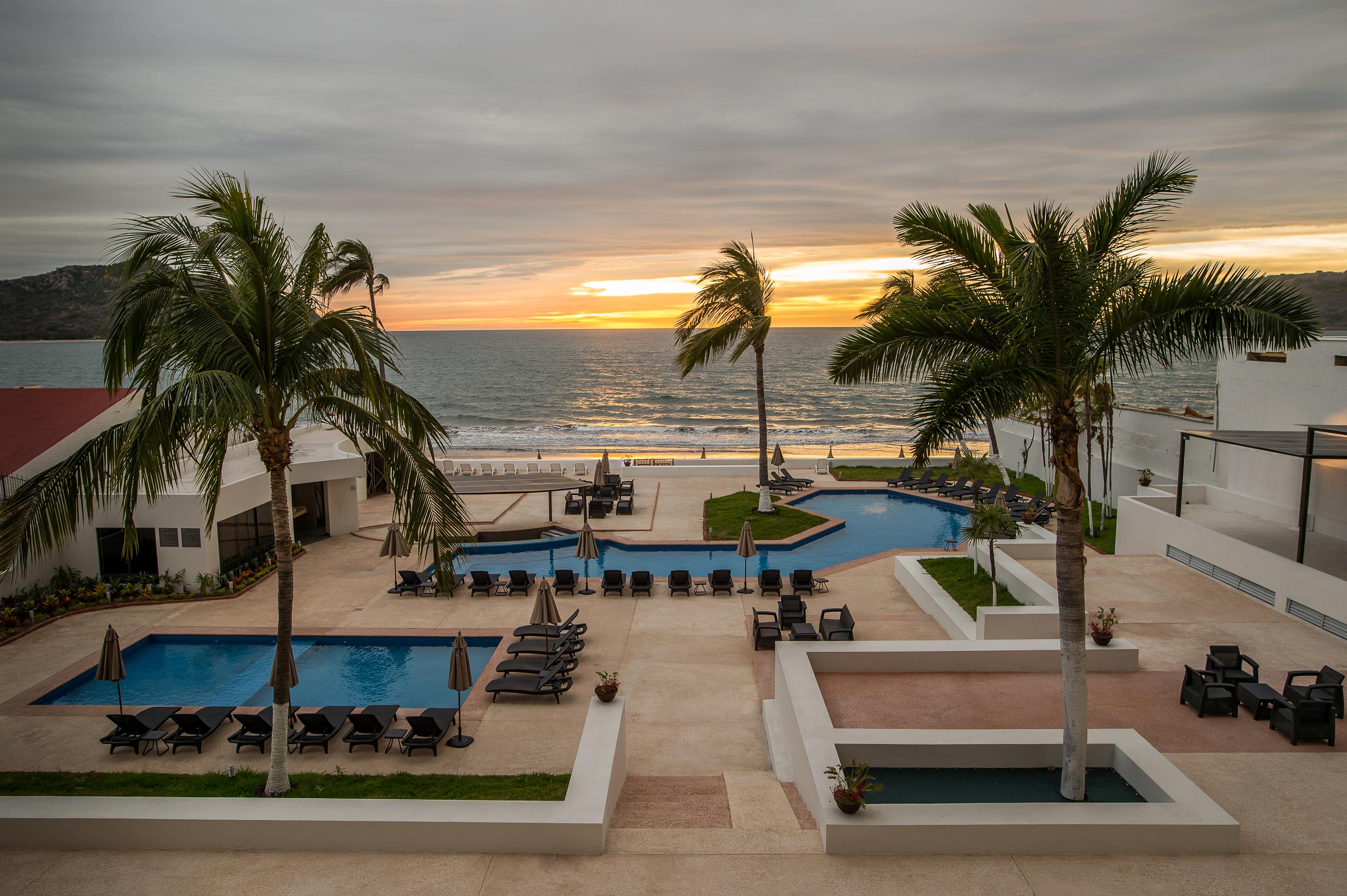 Ocean View Beach Hotel Mazatlan Bagian luar foto